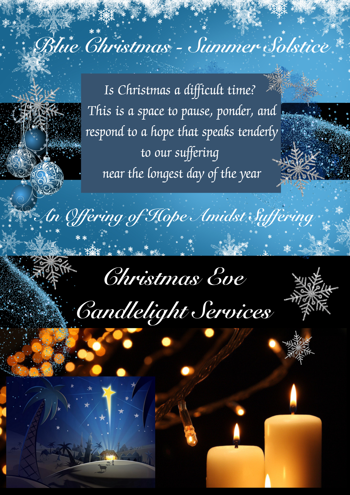 Blue and Candlelight