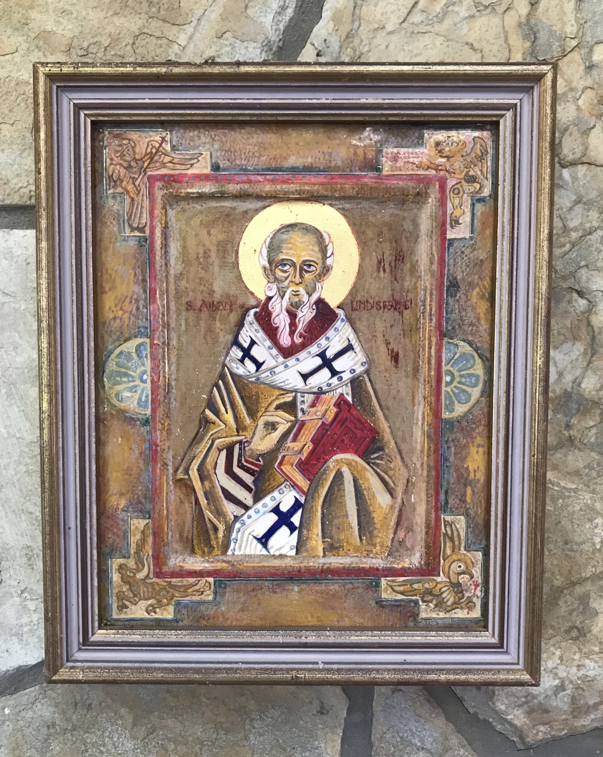 St Aidan Icon Ray Woods